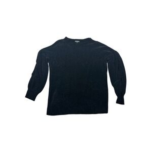 Wild Fable Black Chenille Sweater Womens XS Oversized Soft Knit Pullover